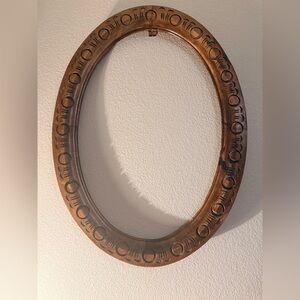 Antique Hand carved opal frame.